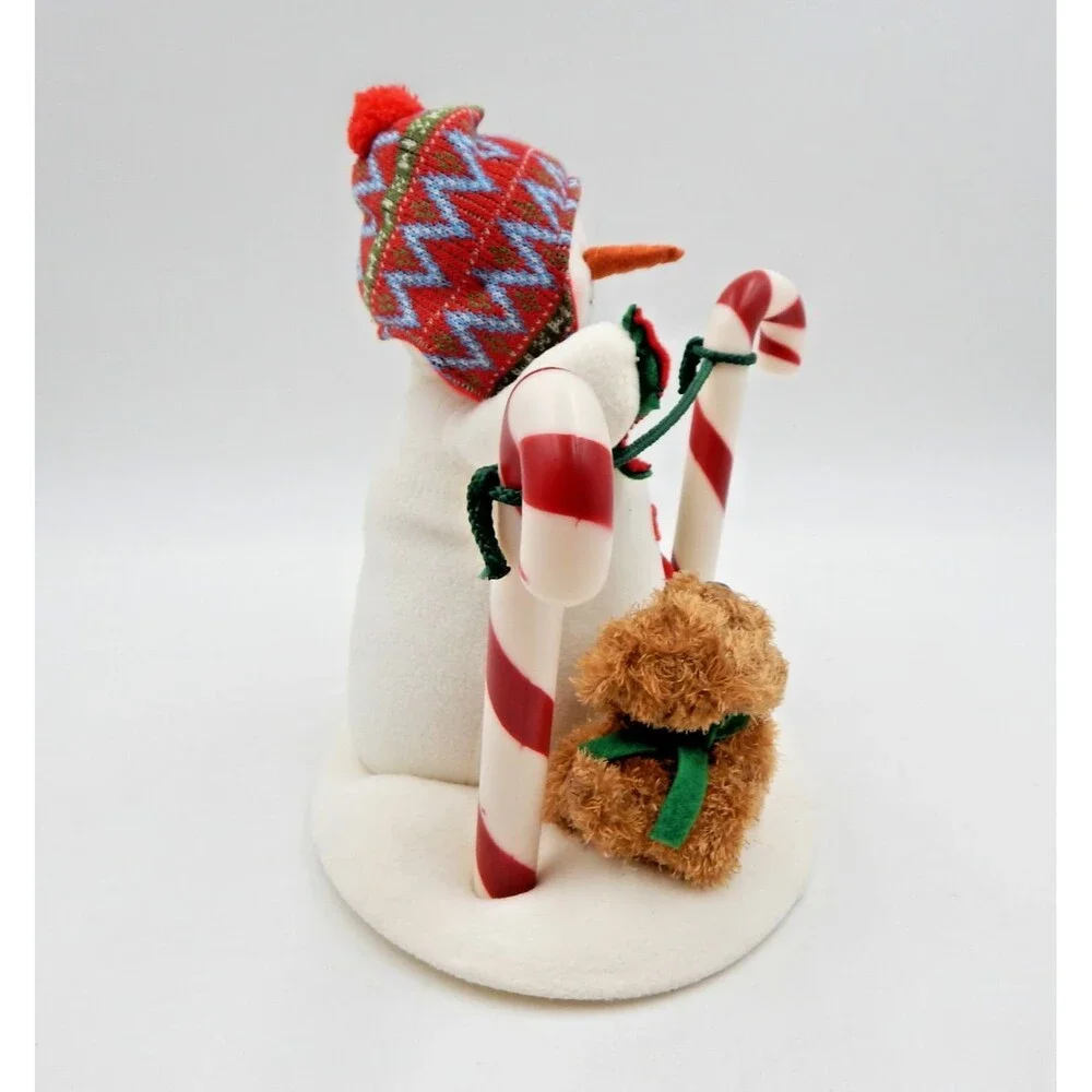 Hallmark 2017 Jingle Pals Stockings Hung With Care Plush Animated Snowman w Tags